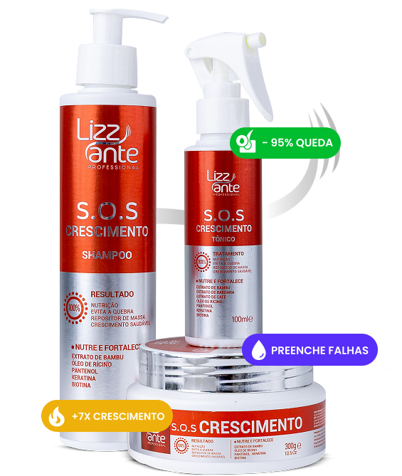 kit crescimento sos lizz ante