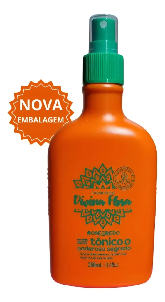 Tônico Fortalecedor Capilar Divina Flora Antiqueda 250ml